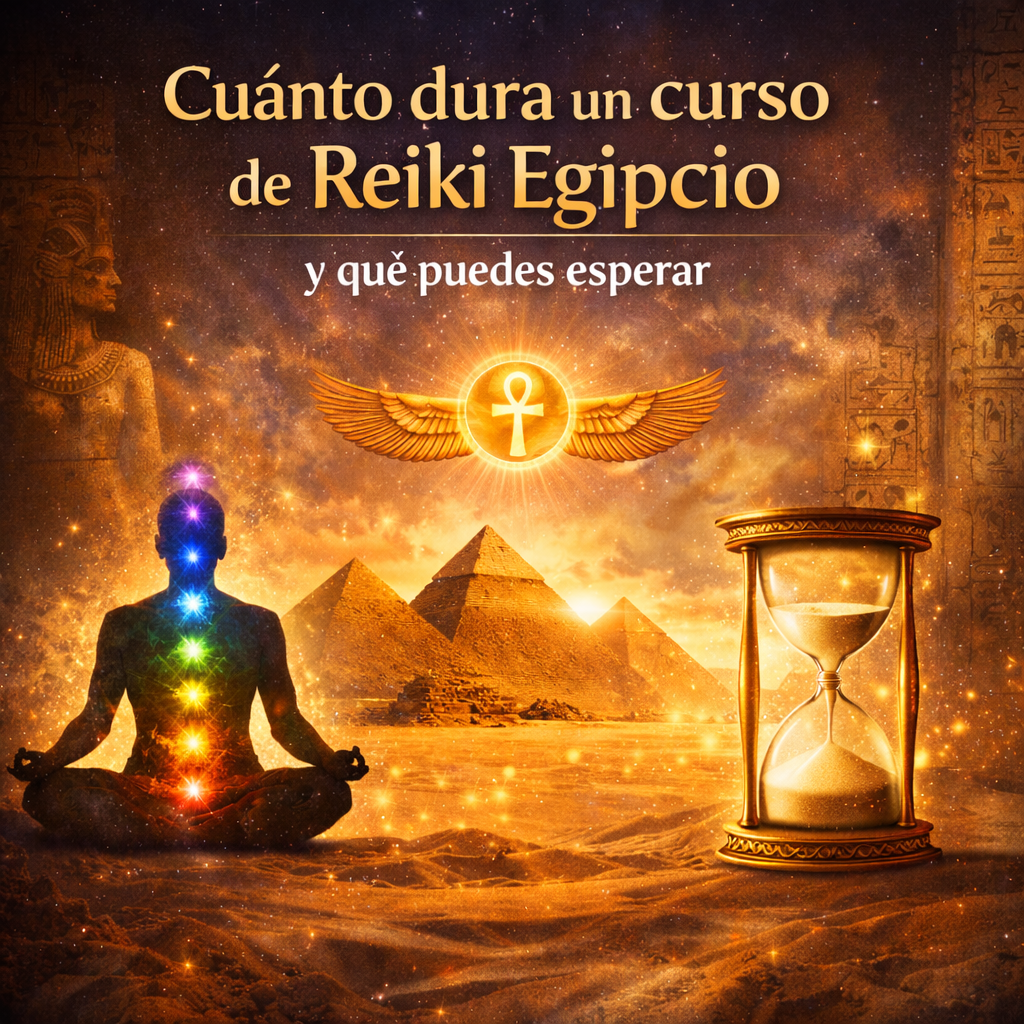 Curso de Reiki Egipcio y proceso de aprendizaje energético