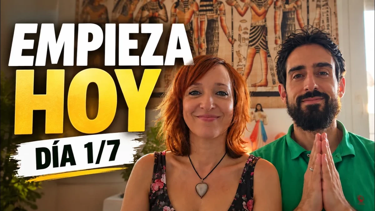 Día 1 del reto de 7 días para cambiar lo que atraes, elevar tu vibración, transformar patrones y conectar con una energía más positiva y consciente.