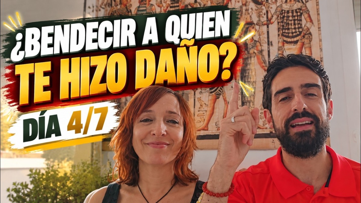 Día 4 del reto de 7 días: aprender a bendecir a quien nos hizo daño como ejercicio para soltar resentimiento, recuperar nuestra paz y avanzar sin justificar lo sucedido.