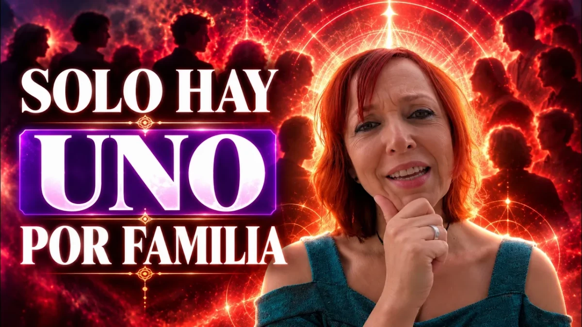 Persona caminando por un sendero luminoso diferente al de los demás, simbolizando sentirse el raro de la familia, la búsqueda del propósito de vida y el despertar espiritual.