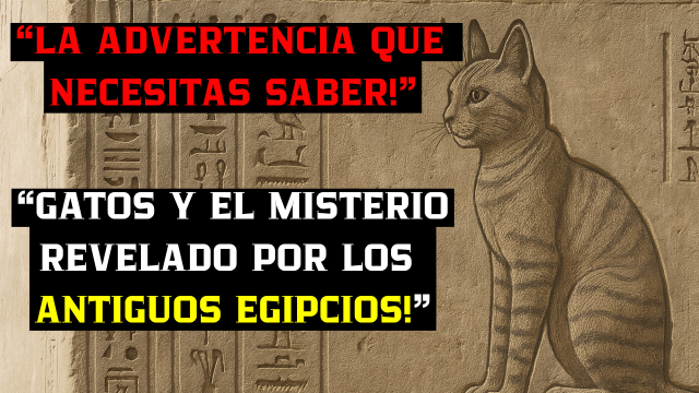 EL PODER DE LOS GATOS EN EGIPTO