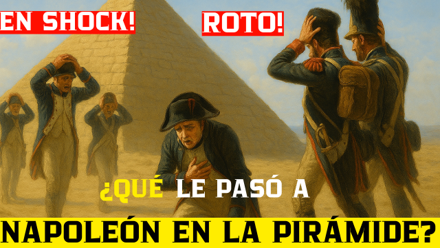 ¿QUÉ DESCUBRIÓ NAPOLEÓN DENTRO DE LA GRAN PIRÁMIDE?