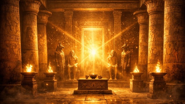 Sonidos del antiguo Egipto con Reiki Egipcio para relajación profunda, meditación y equilibrio energético.