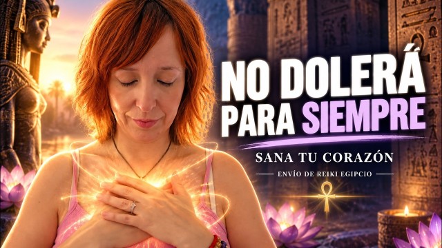 Envío de Reiki Egipcio a distancia para sanar el corazón, liberar tristeza y dolor emocional, recuperar la paz interior y favorecer el equilibrio emocional.